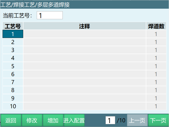 多层多道焊界面