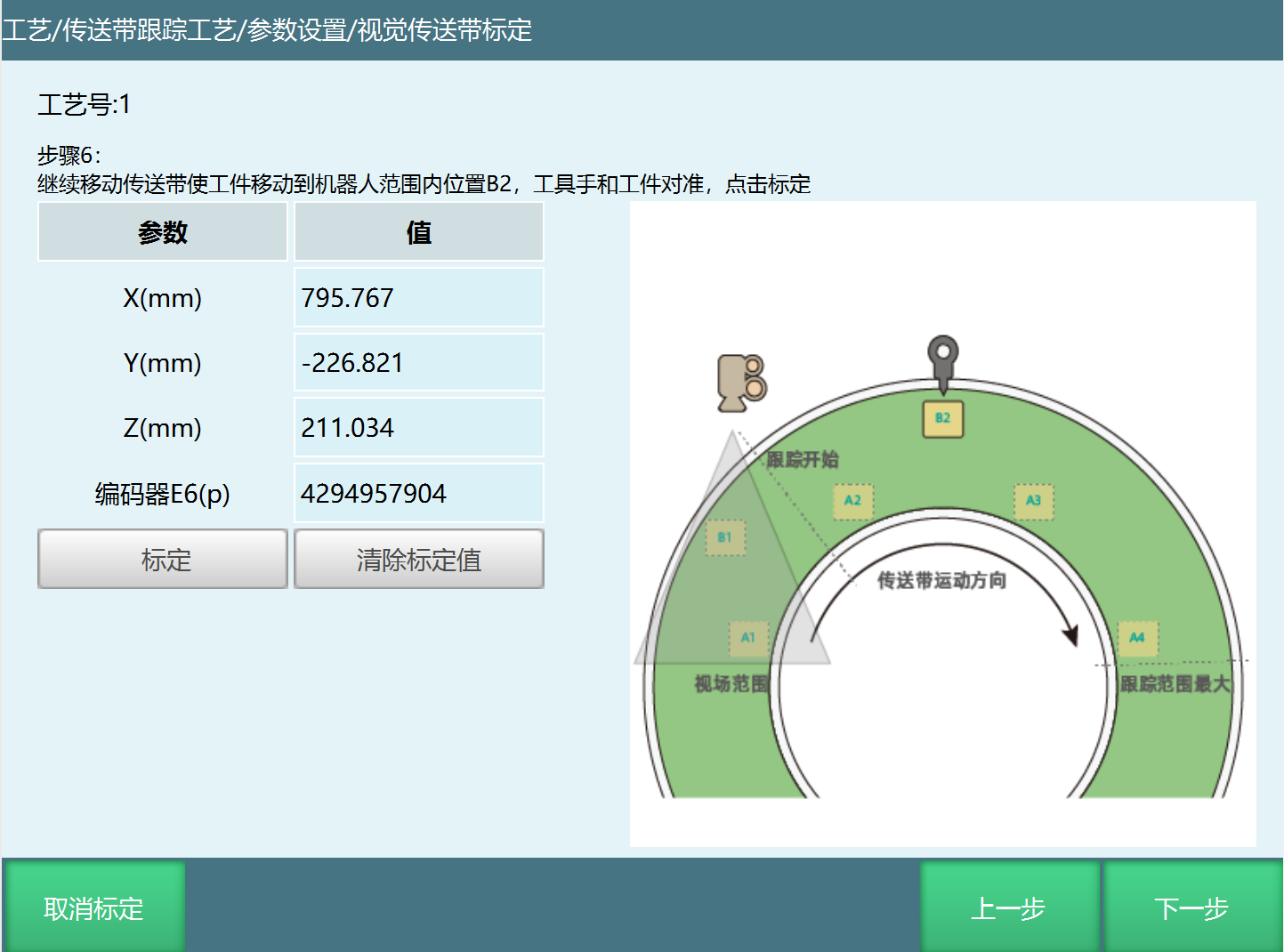 环形视觉标定界面6